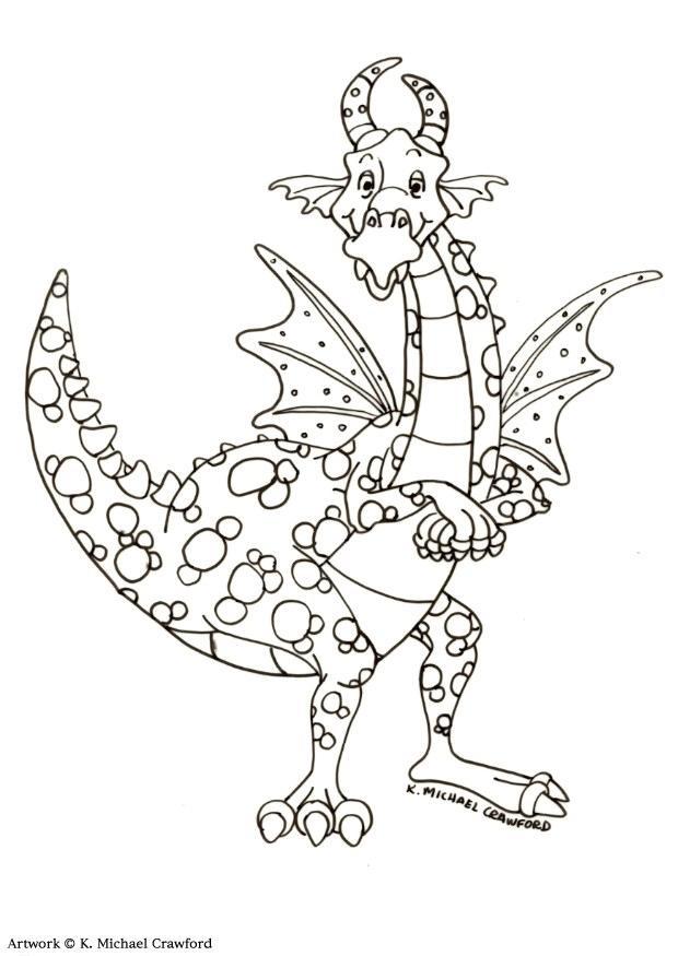 dragon Coloring page dragon