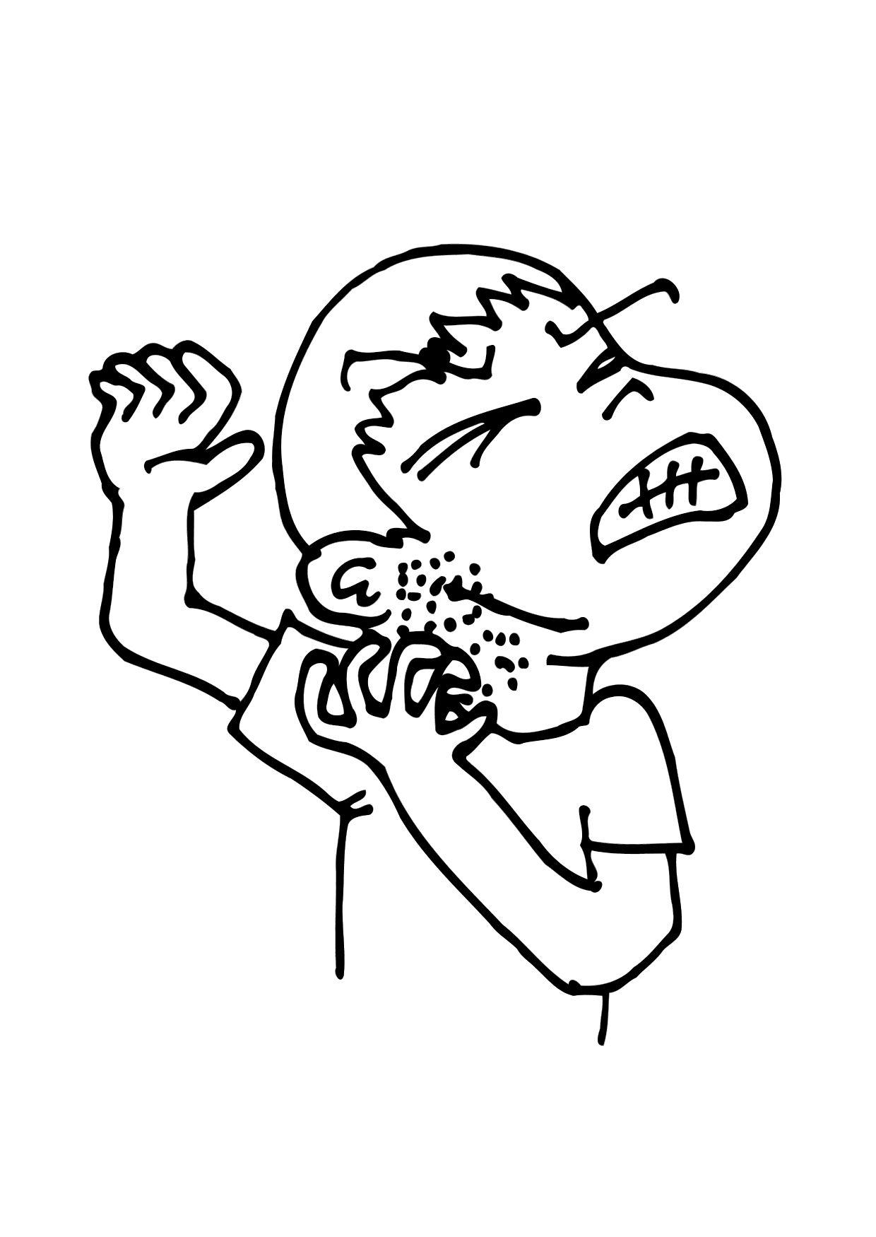 rash Coloring page rash