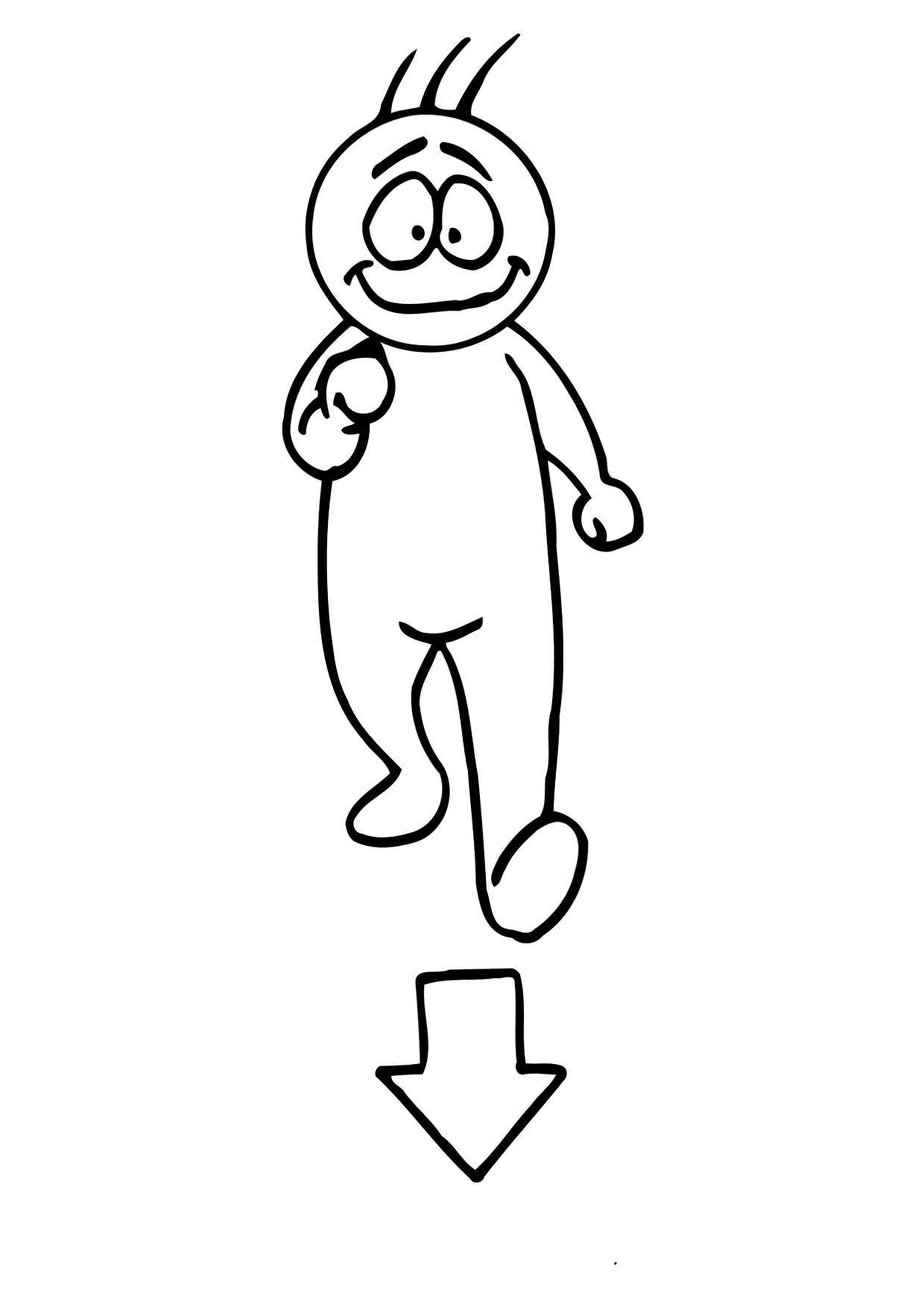 02b. on my way Coloring page 02b. on my way