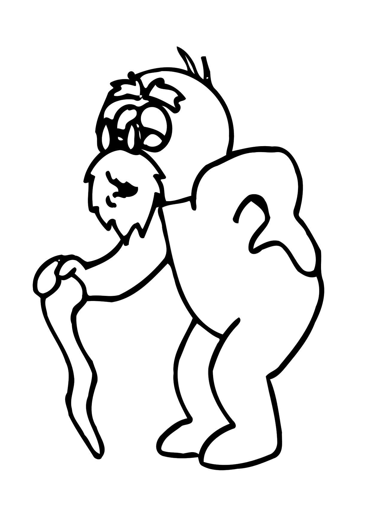 06b. old Coloring page 06b. old
