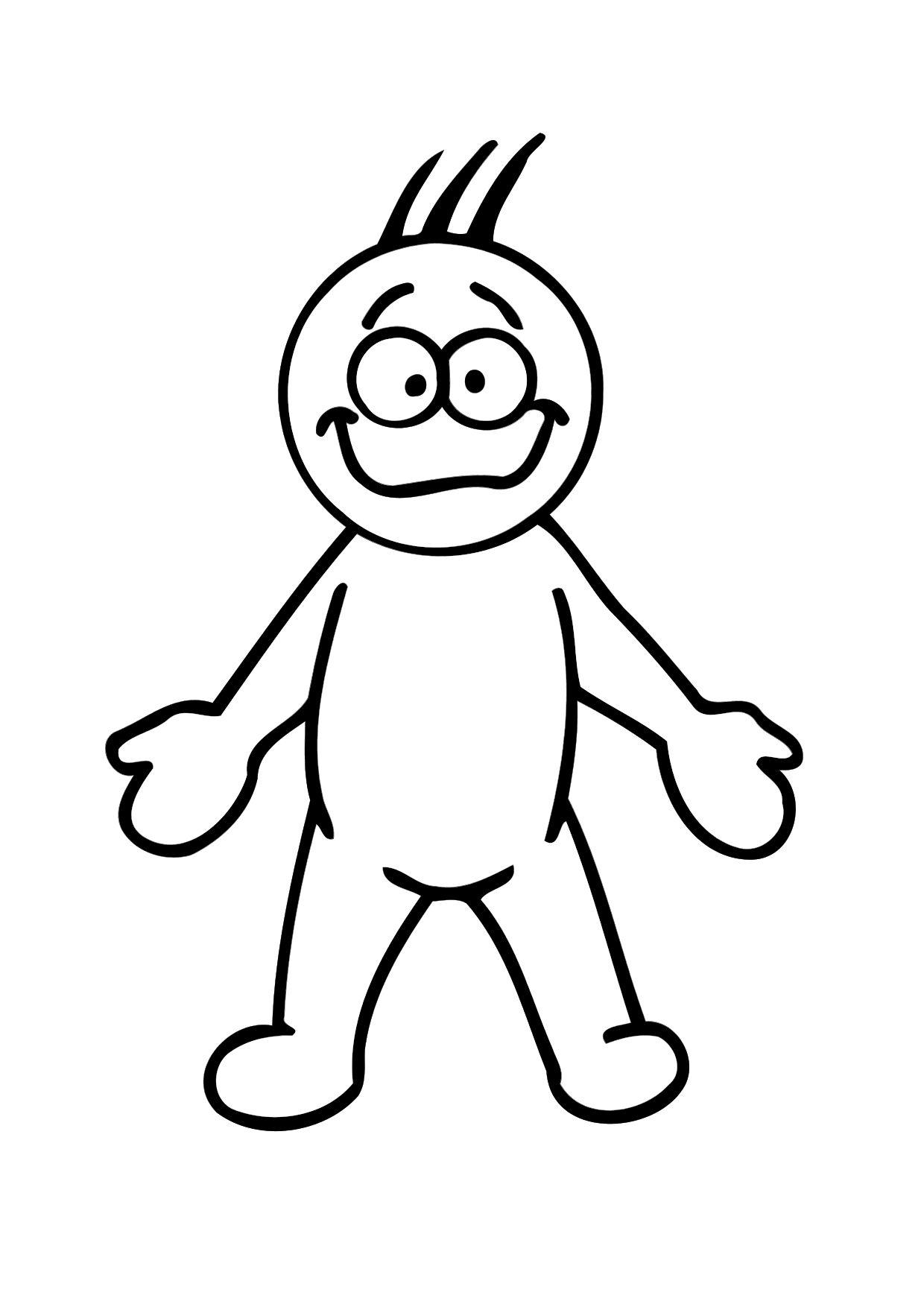 boy Coloring page boy