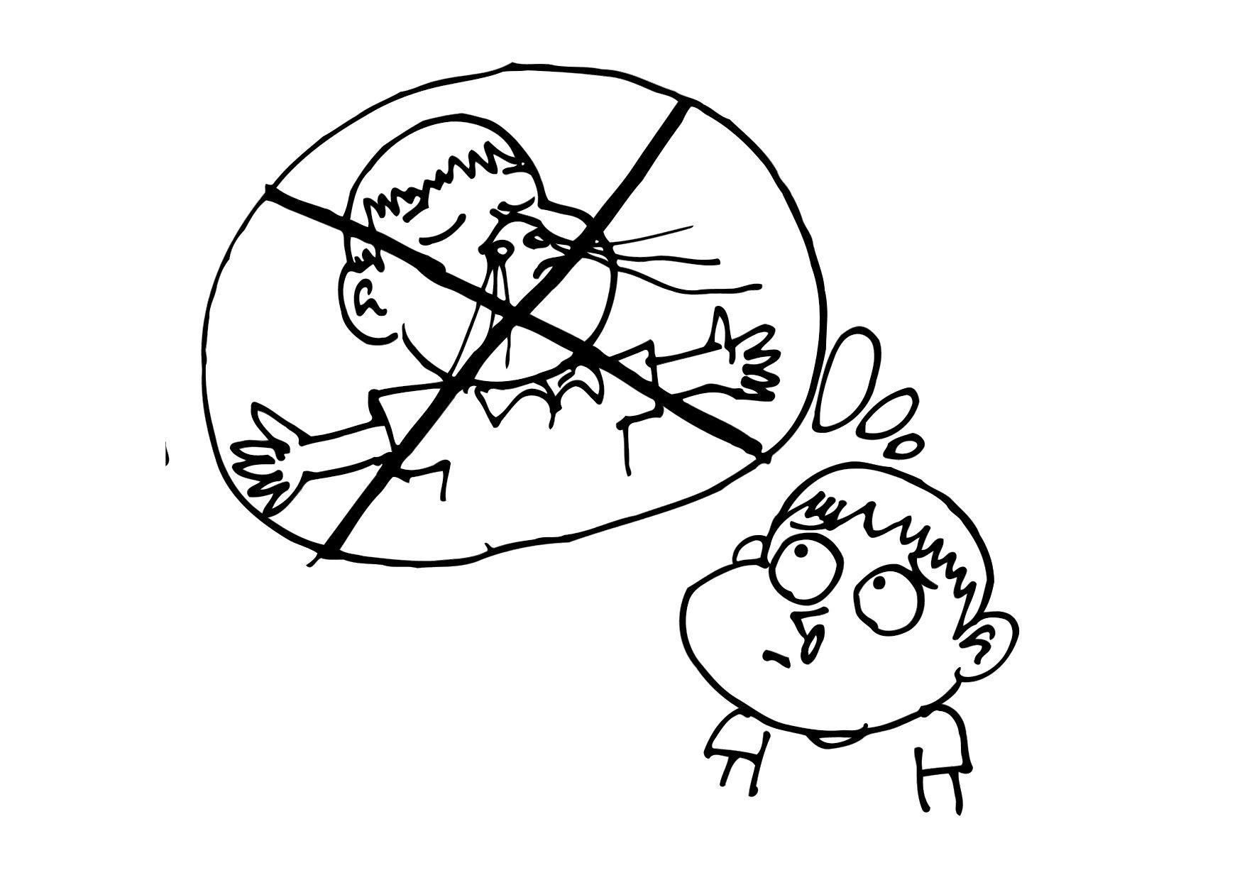 clogged up nose Coloring page clogged up nose