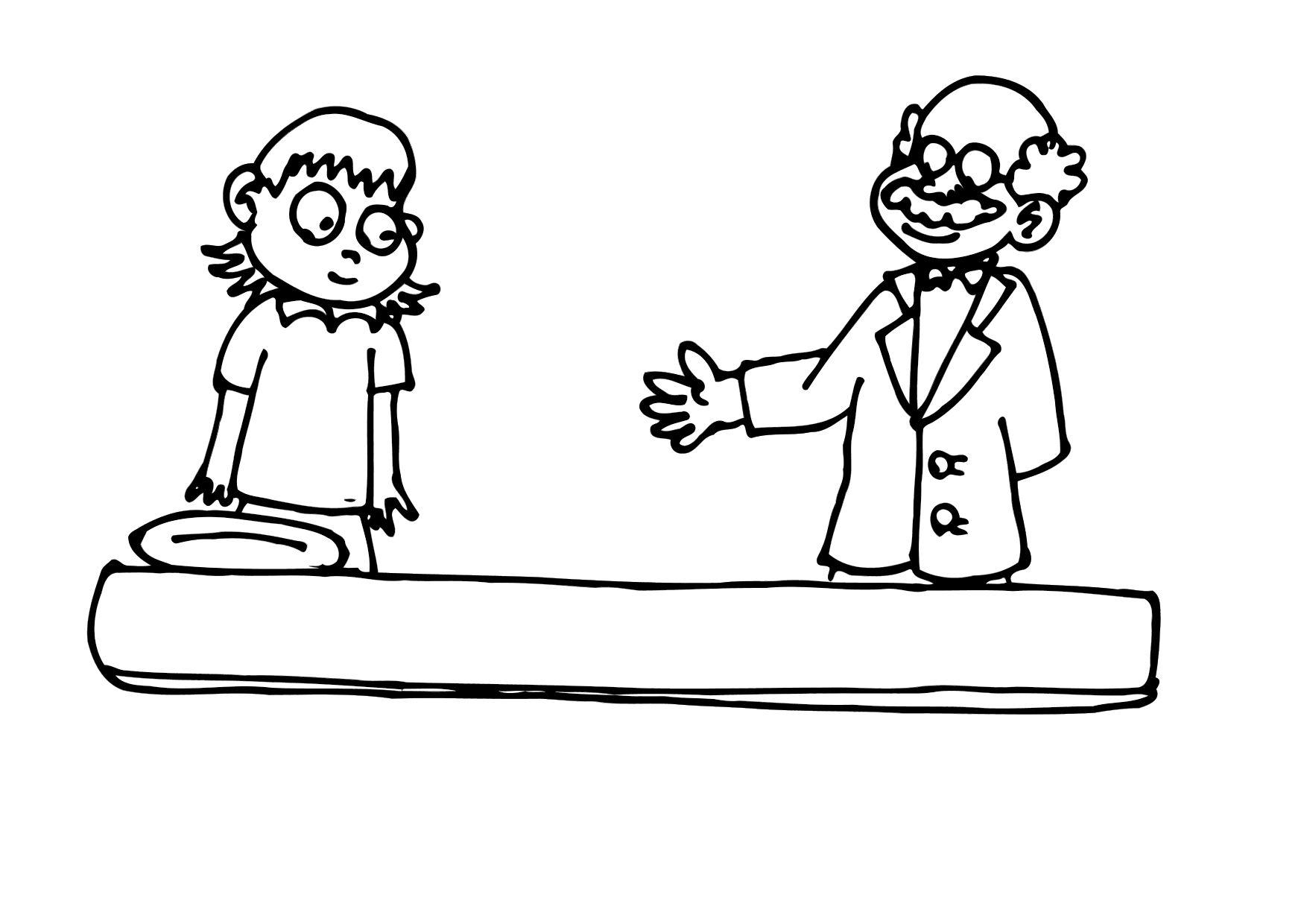 lie down Coloring page lie down