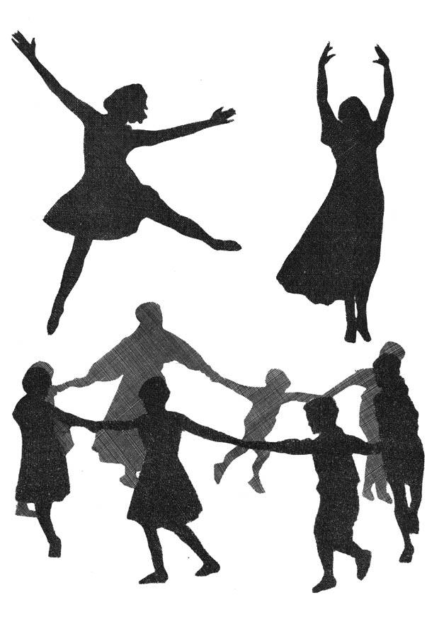 dance Coloring page dance