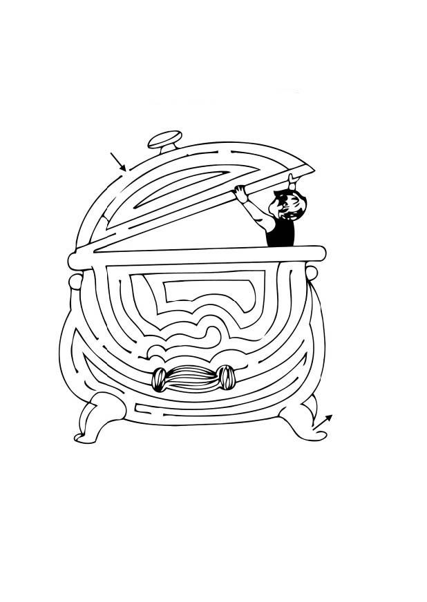 cauldron web Coloring page cauldron web