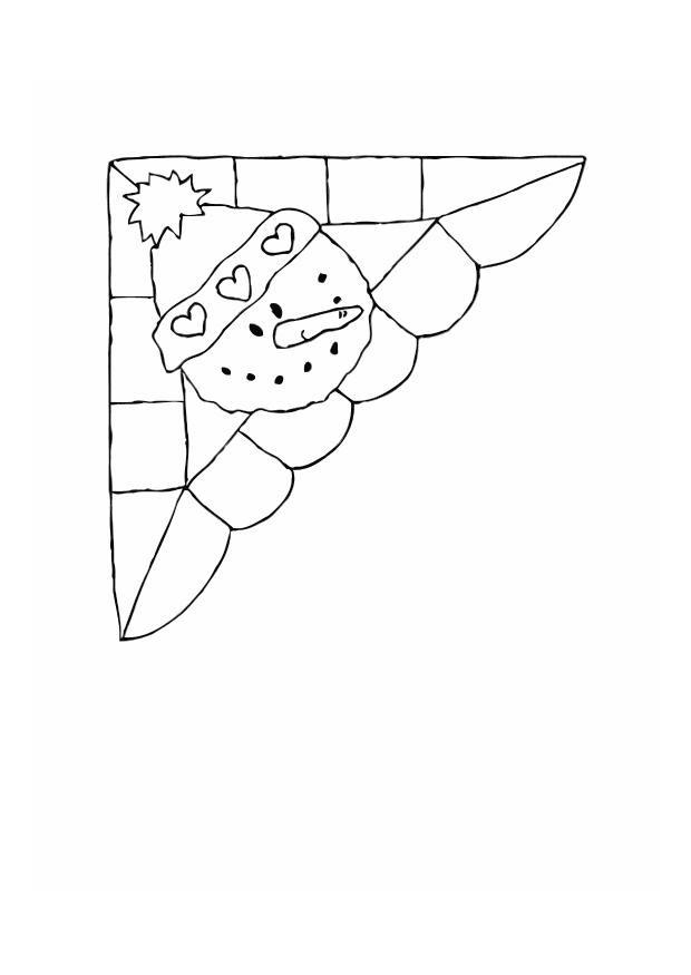 Coloring page corner