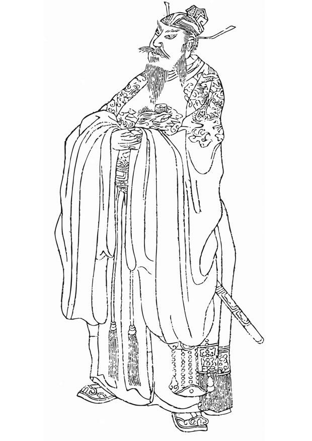 xu da Coloring page xu da