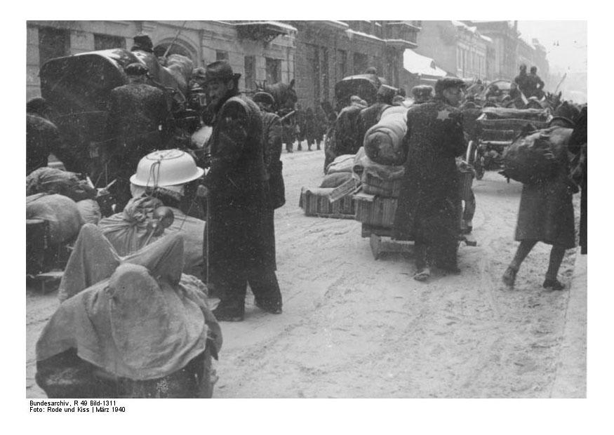 Photo ghetto litzmannstad - deportation