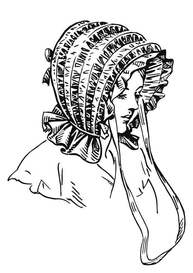cap Coloring page cap