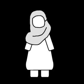 headscarf Coloring page headscarf