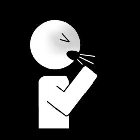 to cough Coloring page to cough