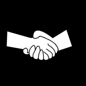 to shake hands - friendship Coloring page to shake hands - friendship