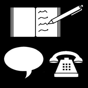 communication Coloring page communication