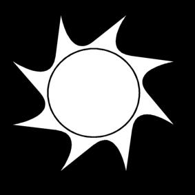 sun Coloring page sun