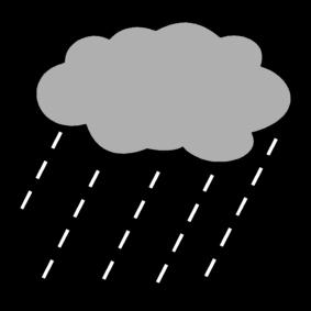rain Coloring page rain