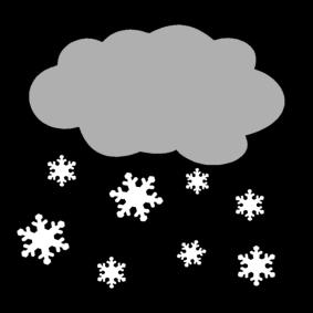 snow Coloring page snow