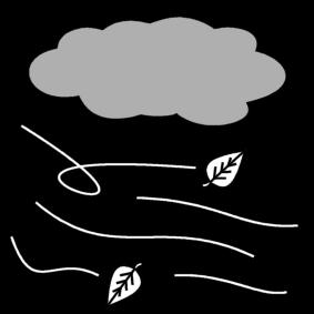 wind Coloring page wind