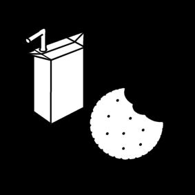 juice and biscuit Coloring page juice and biscuit
