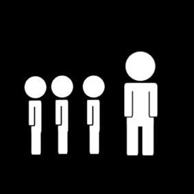 standing in line Coloring page standing in line