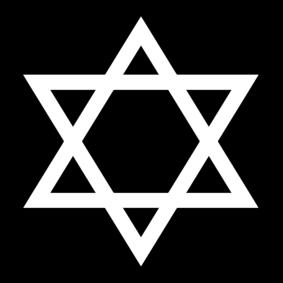 star of david Coloring page star of david