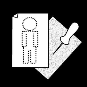 puncture block Coloring page puncture block