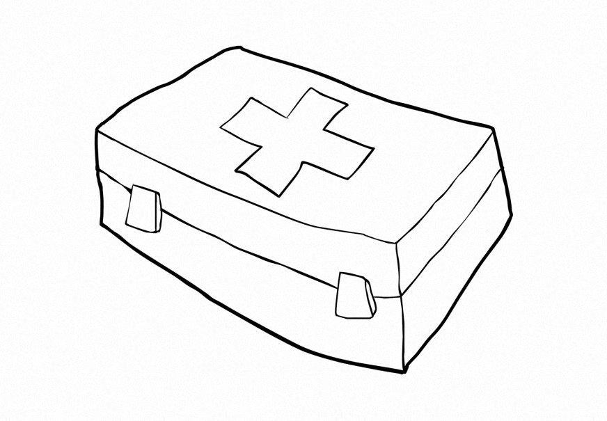 care - health Coloring page care - health