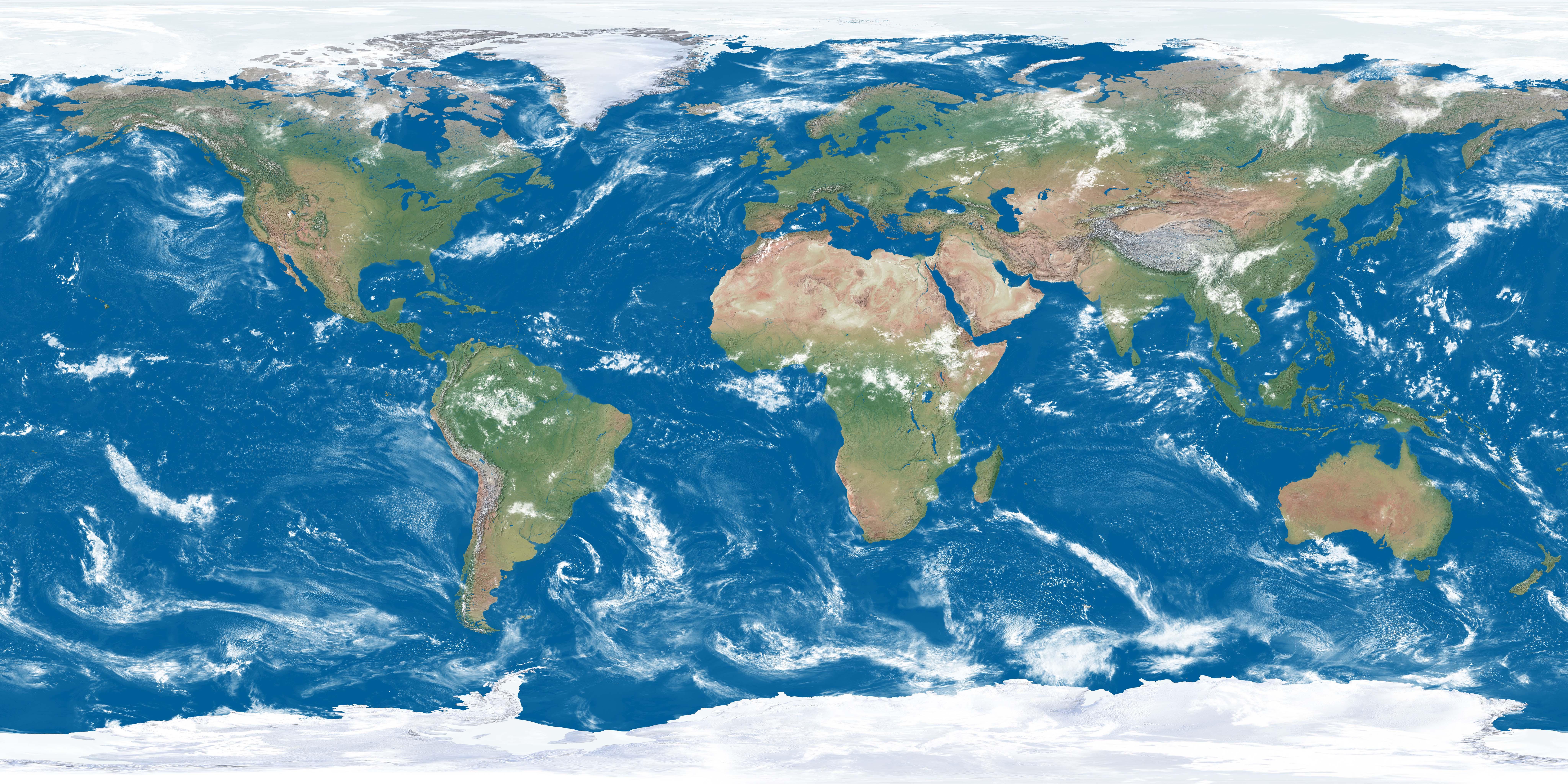 earth with clouds Photo earth with clouds