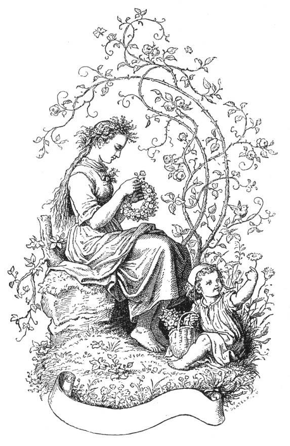 spring Coloring page spring