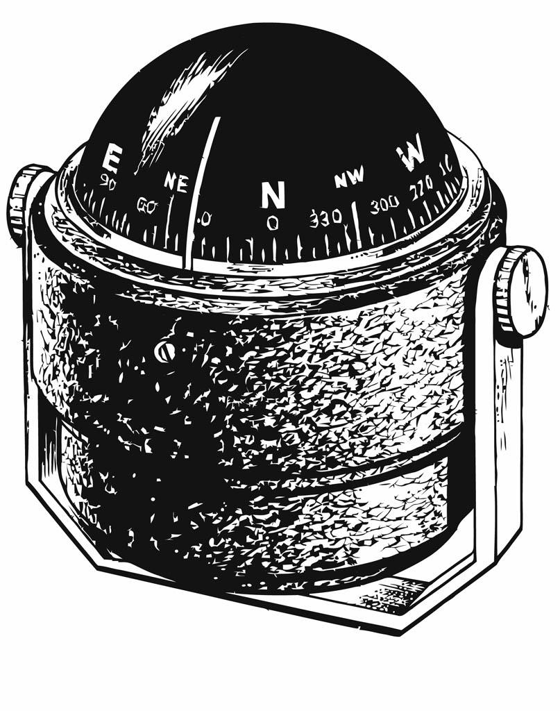 compass Coloring page compass