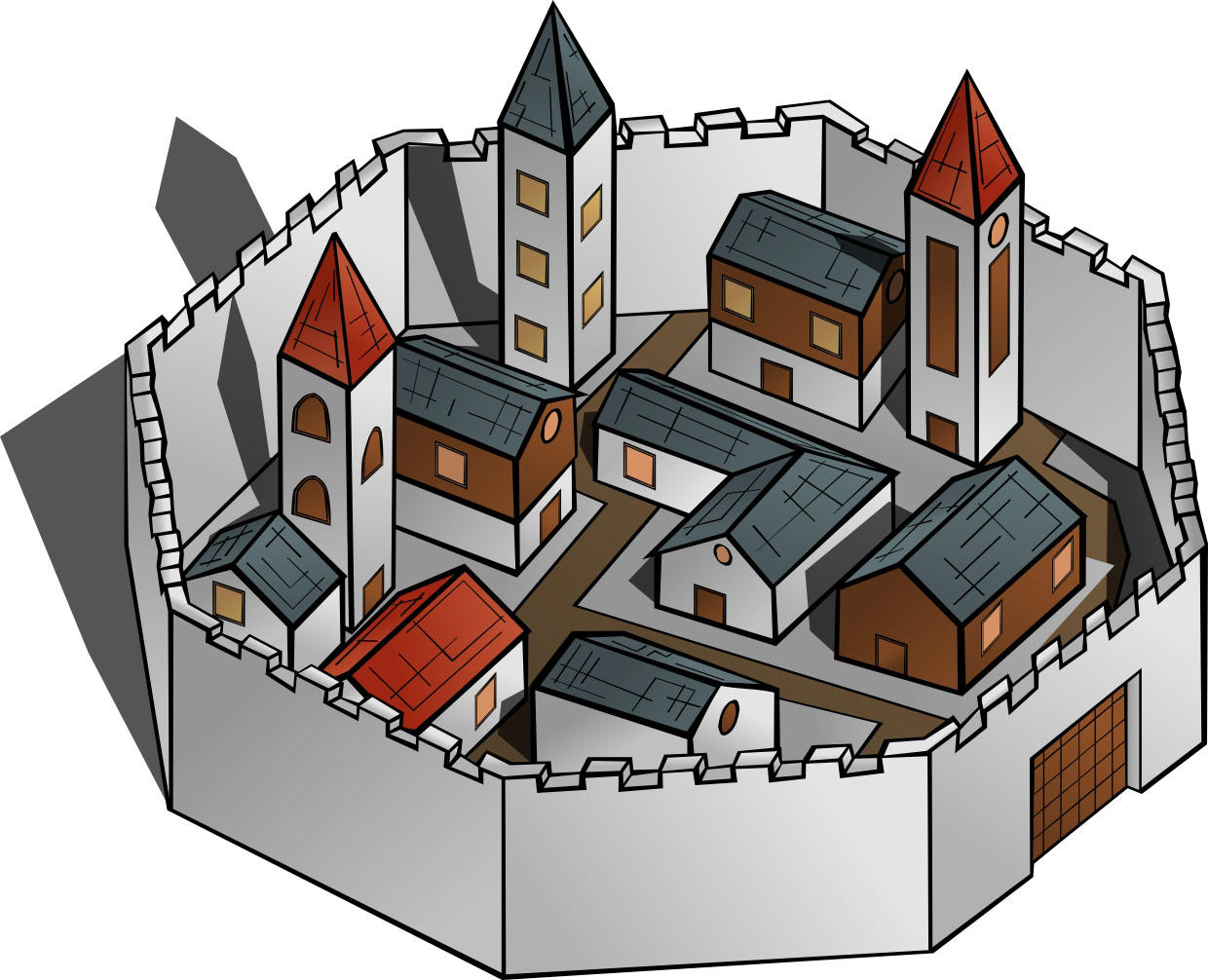 walled city Image walled city