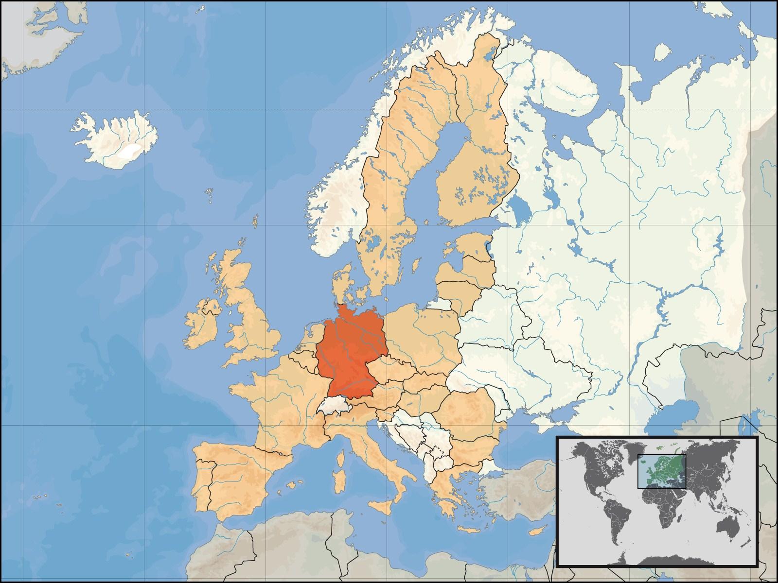 location germany in eu 2008 Image location germany in eu 2008