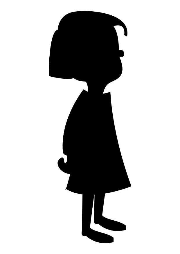 girl Coloring page girl