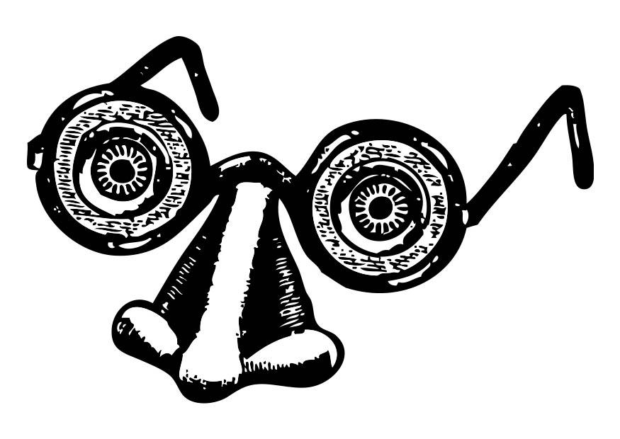clowns nose Coloring page clowns nose