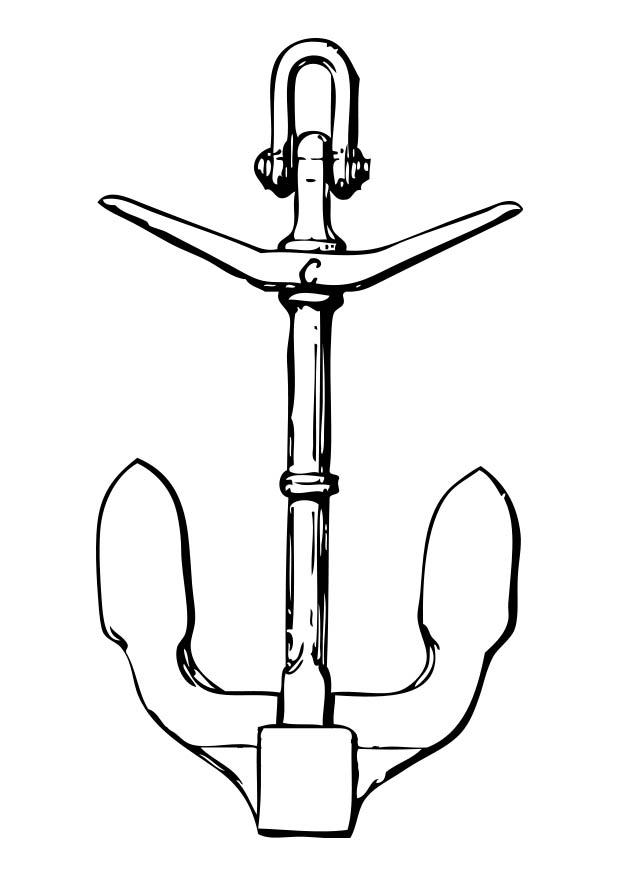 Coloring page anchor