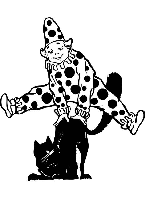 clown Coloring page clown