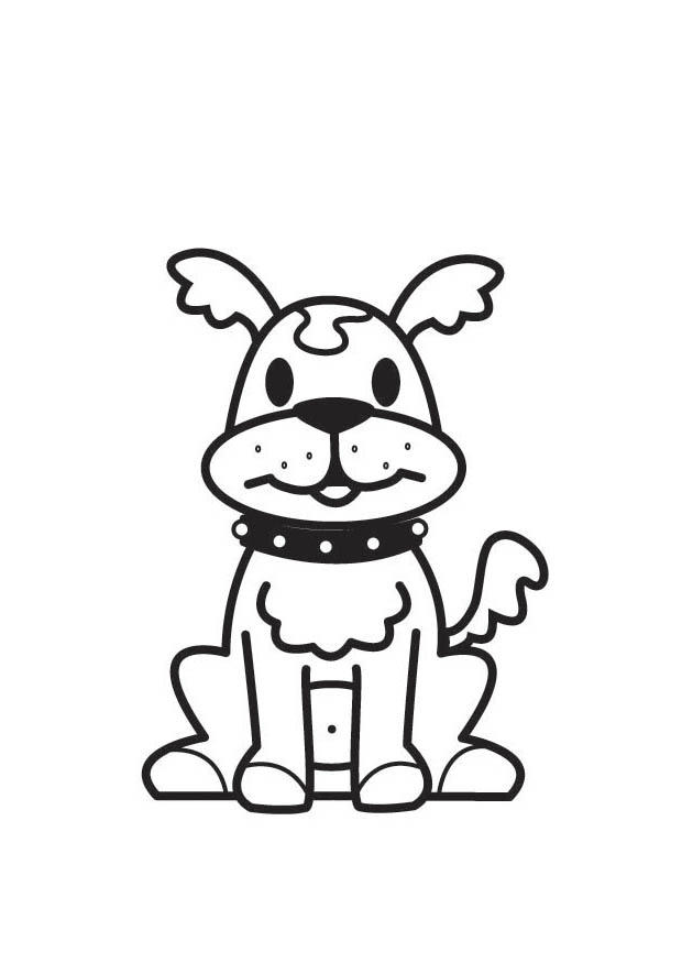 dog Coloring page dog