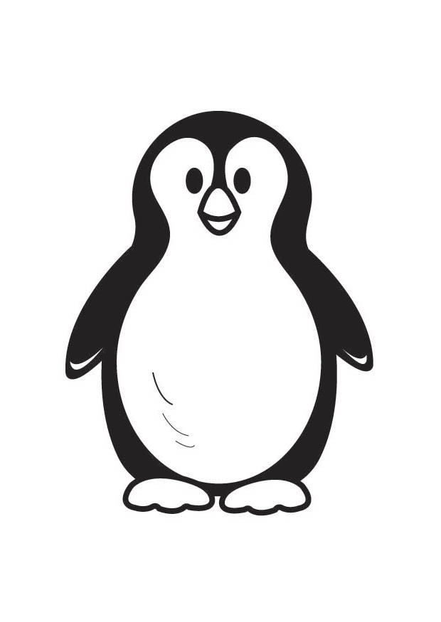 penguin Coloring page penguin