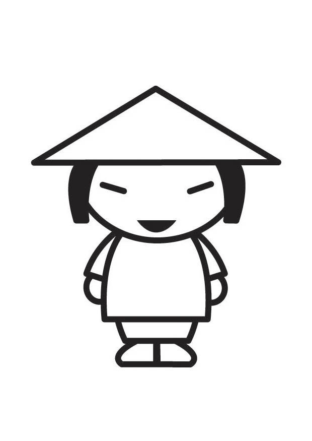chinaman Coloring page chinaman