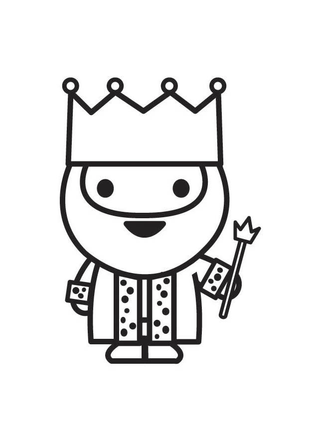 king Coloring page king