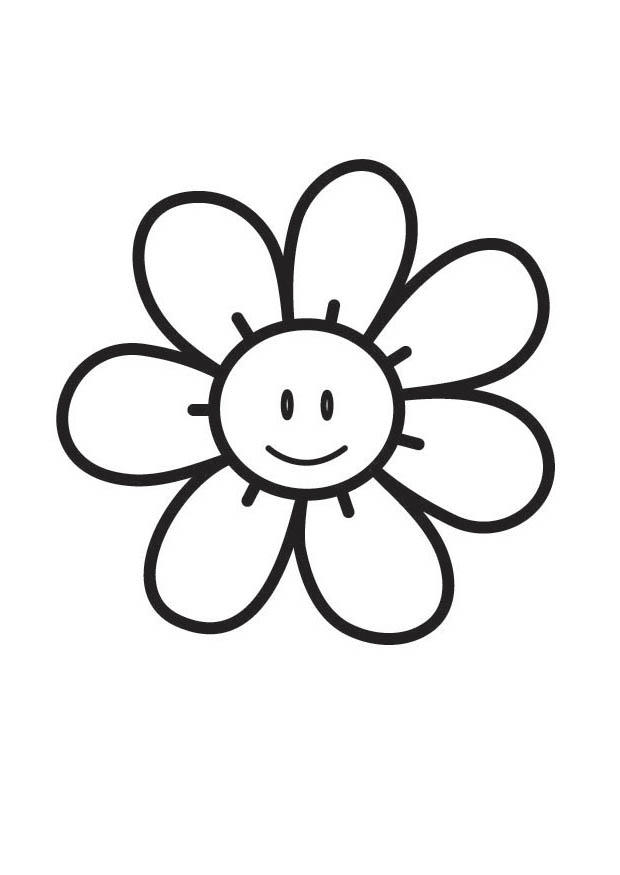 flower Coloring page flower