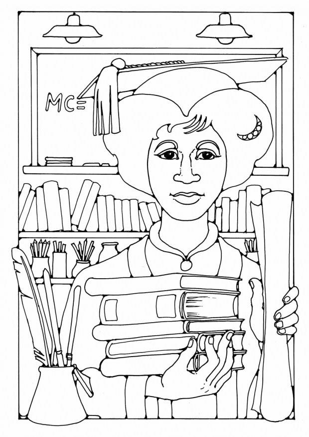 professor Coloring page professor