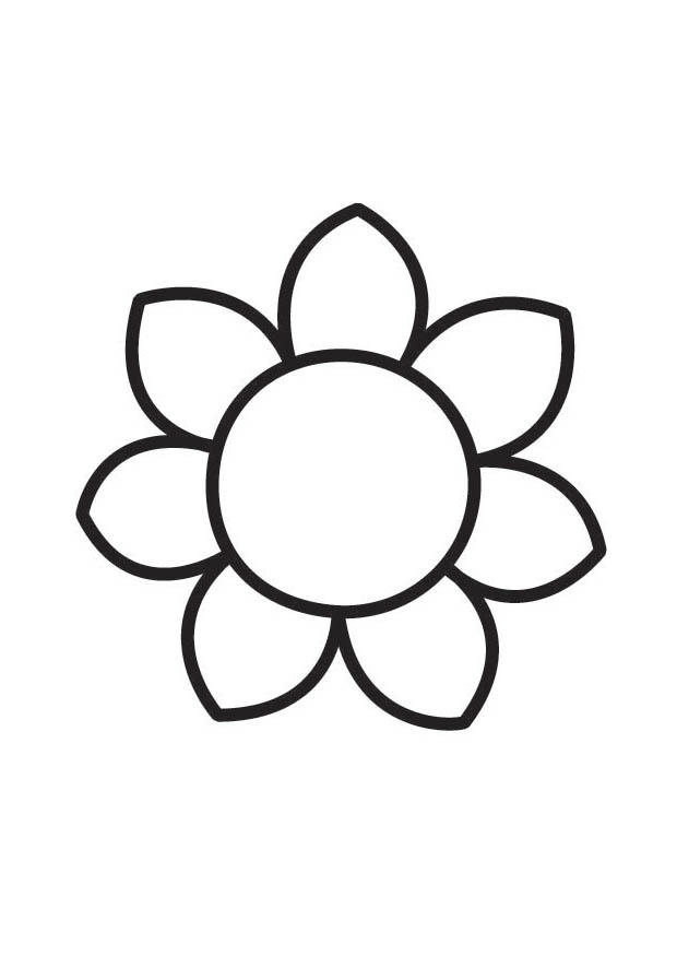 flower Coloring page flower