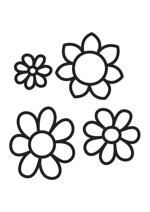 flowers Coloring page flowers