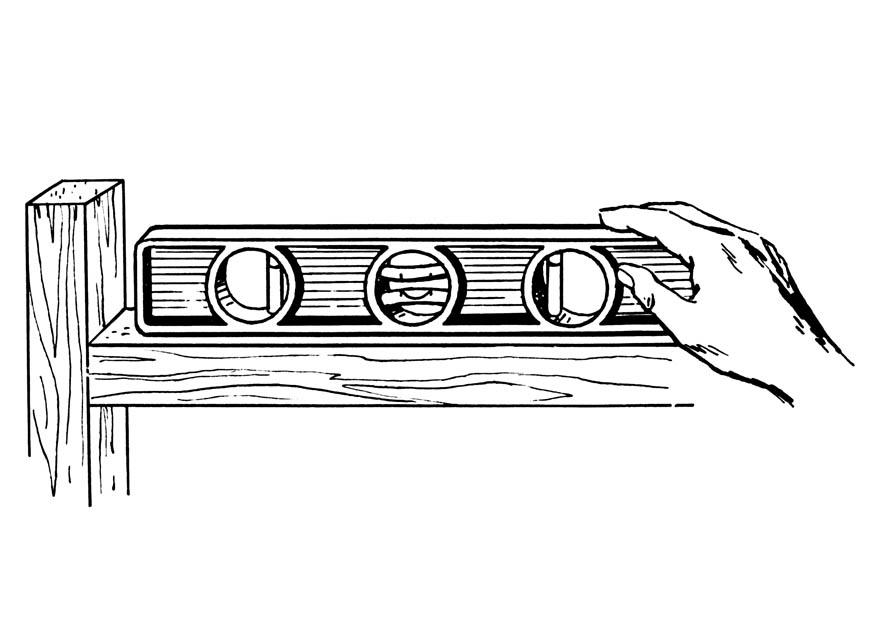 spirit level Coloring page spirit level