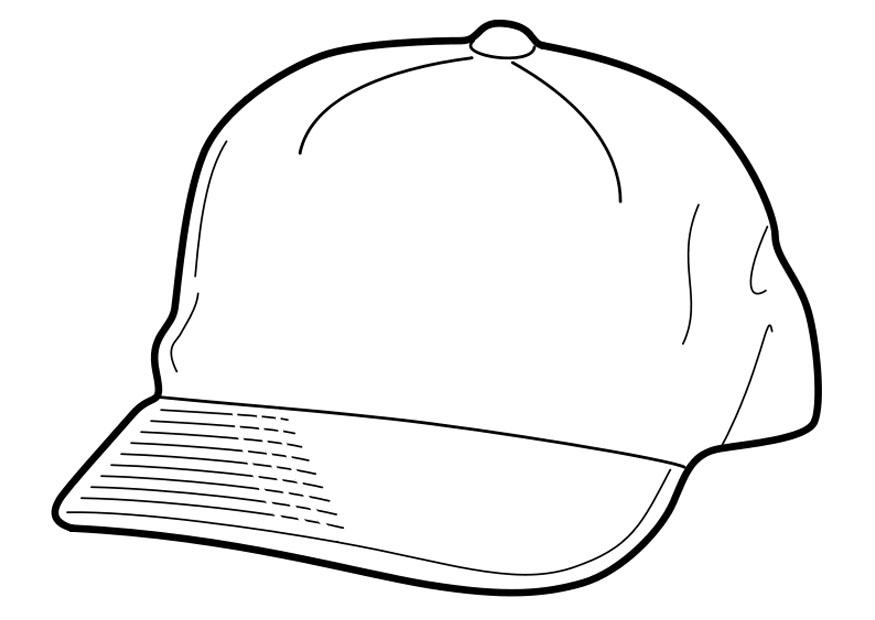 cap Coloring page cap