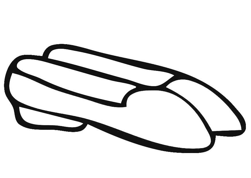 shoes Coloring page shoes