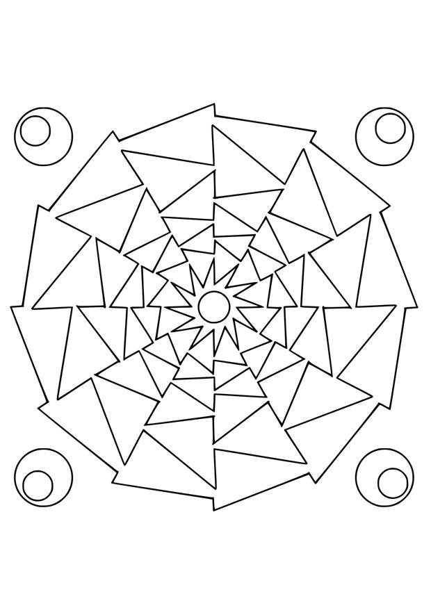 Coloring page mandala13