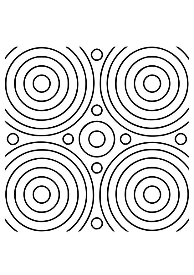 Coloring page mandala24