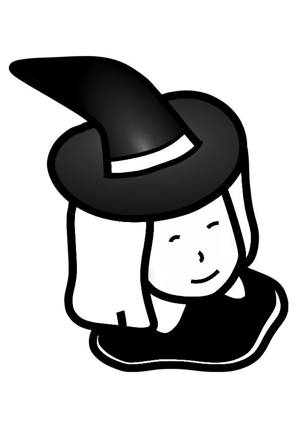 witch Coloring page witch