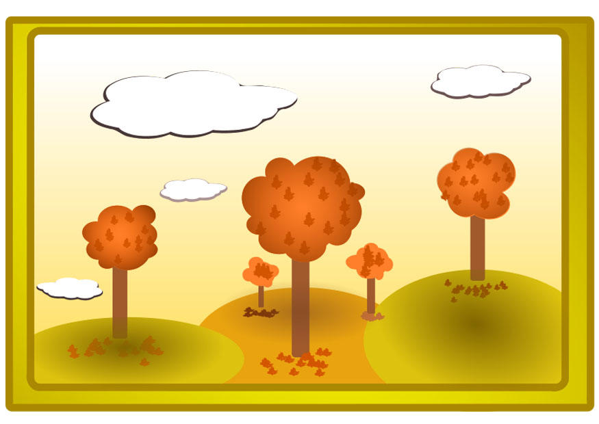 autumn scene Image autumn scene